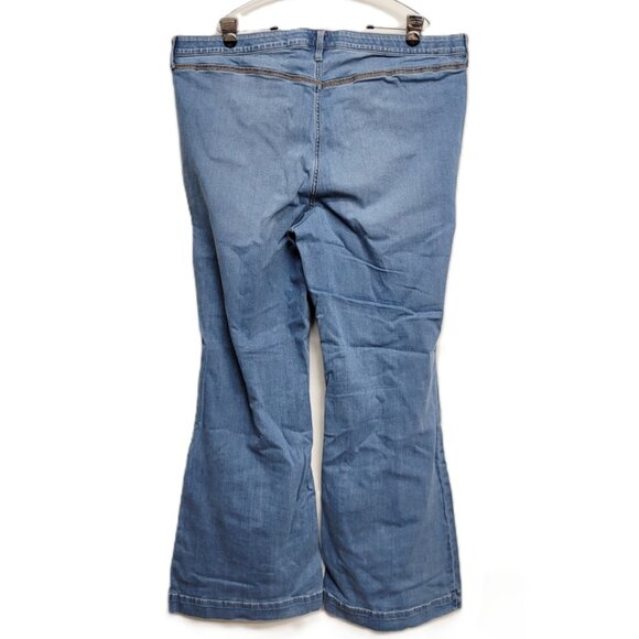 Torrid 22T Sky High Flare Premium Stretch High-Rise Jean 22 Tall - Picture 6 of 9